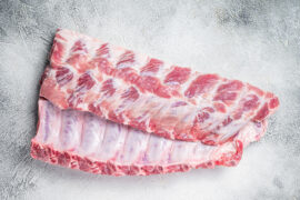 Costillas carnudas de cerdo