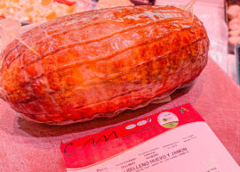 Solomillo relleno de huevo y jamón