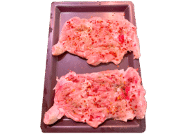 Muslos de pollo deshuesados