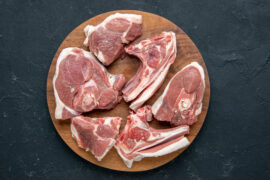 Chuletitas de cordero lechal