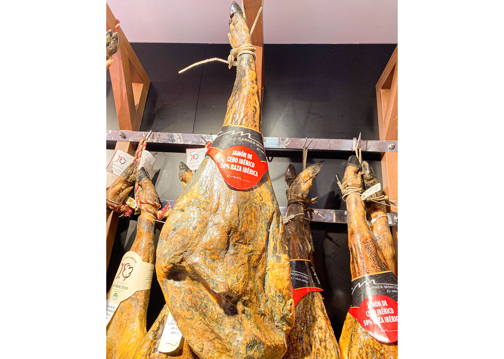 Jamón 50% ibérico de cebo