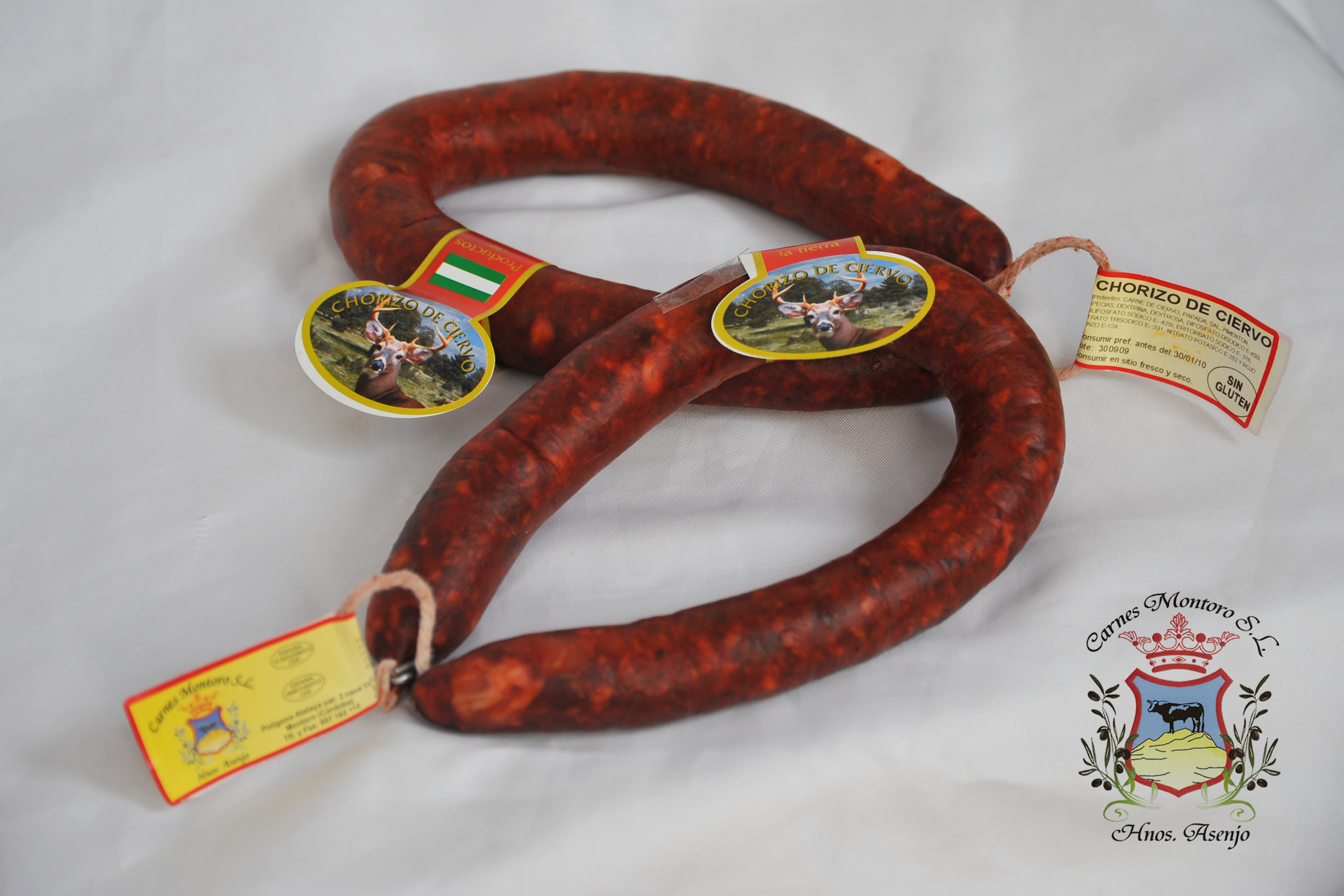 Chorizo de venado