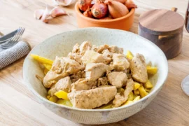 Pollo al ajillo