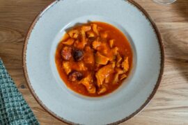 Callos Guisados con Chorizo