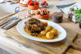 Codillo asado a baja temperatura